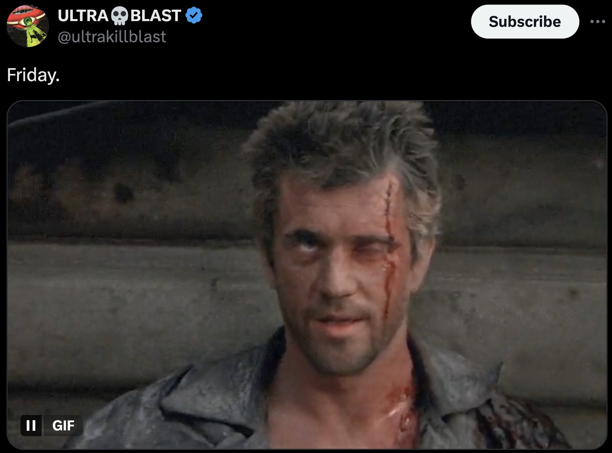 screenshot - Friday. Ultra Blast Subscribe Ii Gif